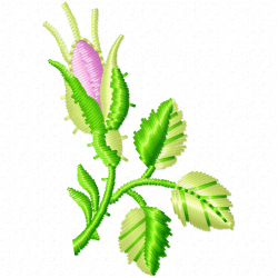 Flowers And Tree Embroidery Design 2 Flowers And Tree Embroidery Design 2